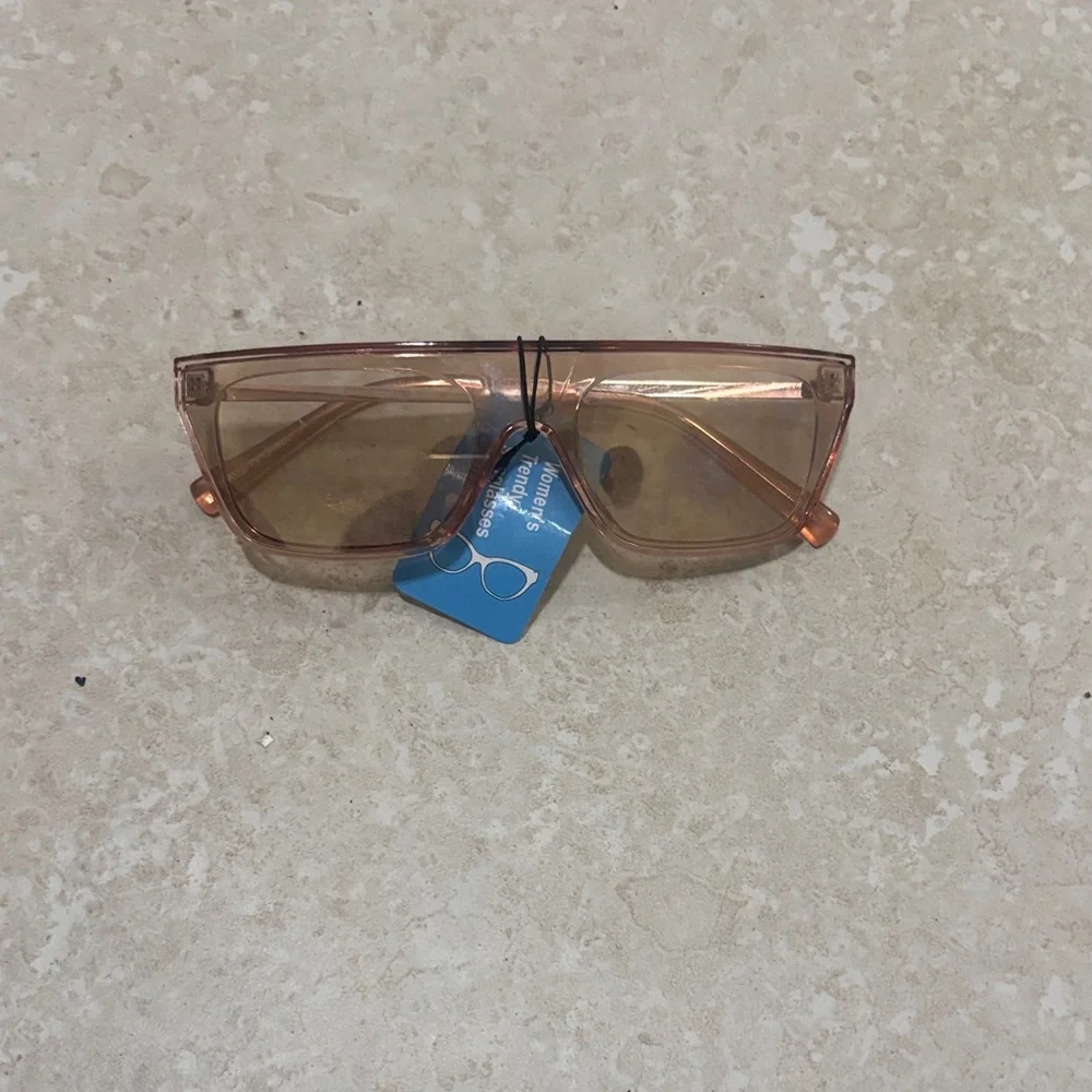 Stylish Pink Sunglasses classy very cute on eye protection